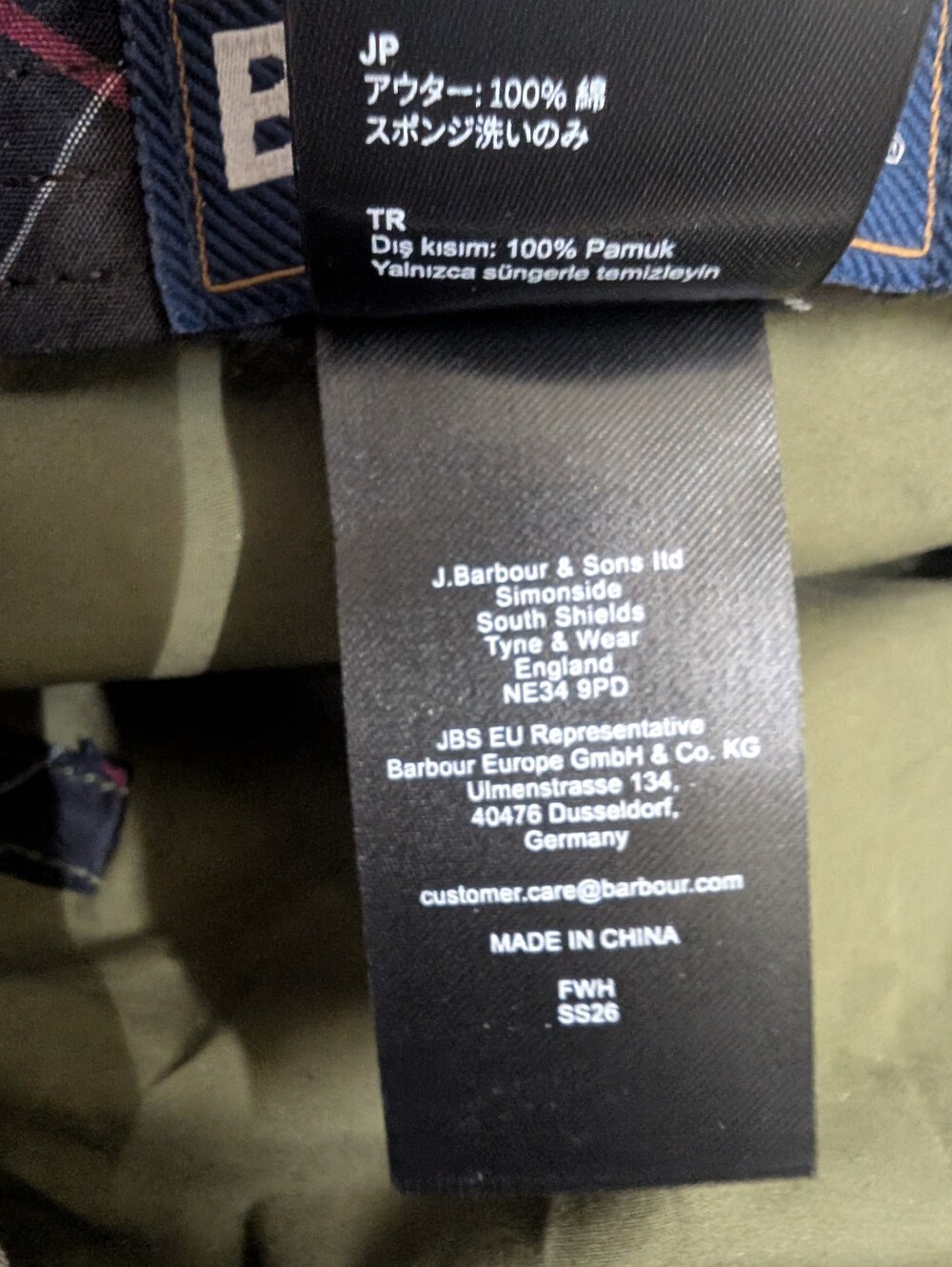 BARBOUR Olive Flat Transport Hat - Picture 13 of 16